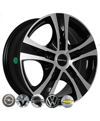 Replica Opel Z1108 BMF R16 W6.5 PCD5x118 ET45 DIA71.1